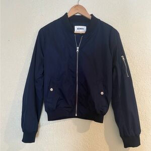BB Dakota Midnight Blue Bomber Jacket